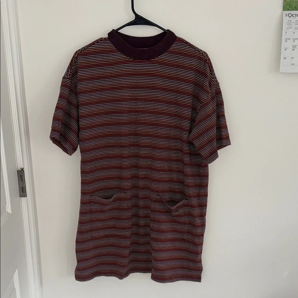 RVCA Striped Tshirt Dress - Picture 4 of 5